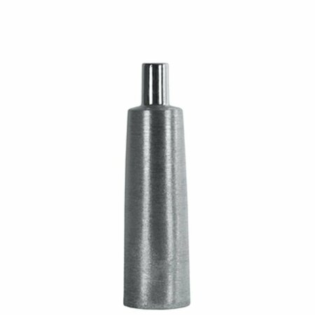 H2H Ceramic Round Bottle Vase with Narrow Mouth, Silver - Medium H23252575